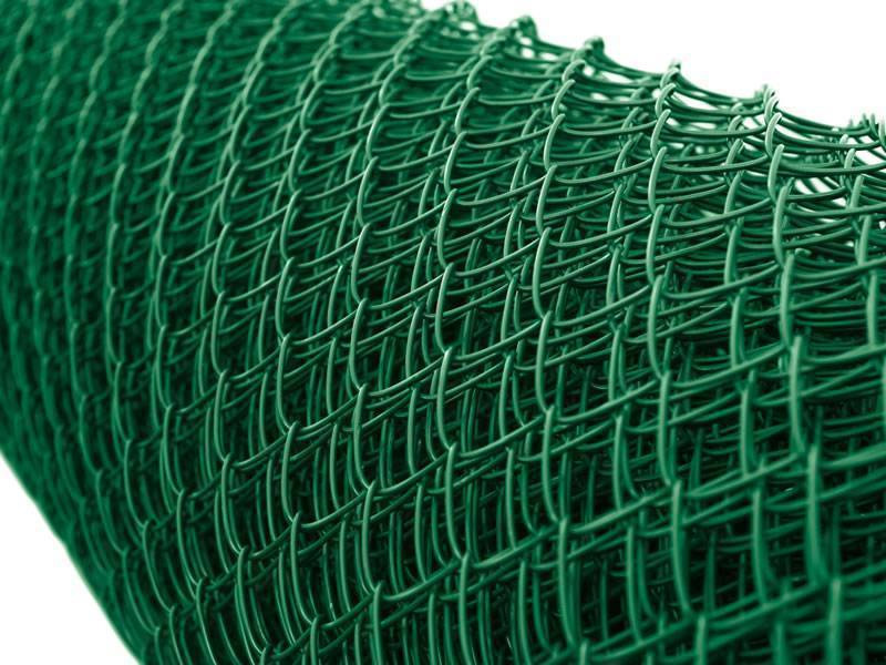 vintage pvc coated wire fence